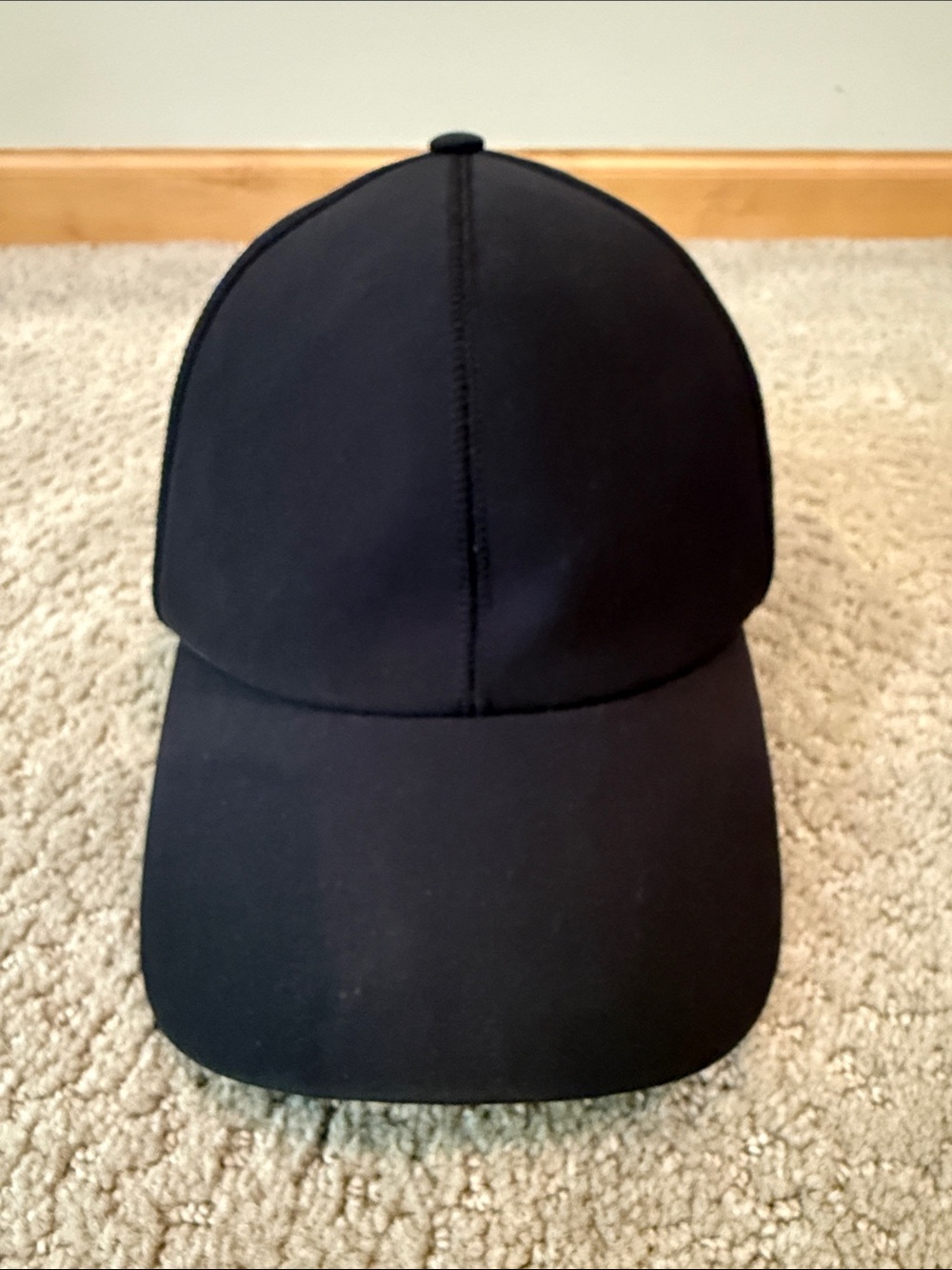 Lululemon Black Performance Baseball Cap
